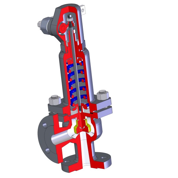 Ventil pojistný P24 – proporcionální, plynotěsný